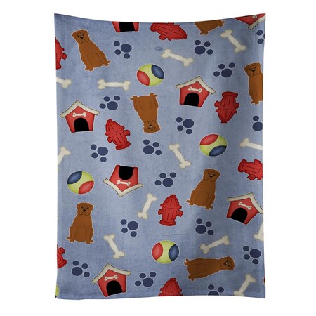 Carolines Treasures Dog House Collection Dogue De Bourdeaux Kitchen Towel BB2686KTWL